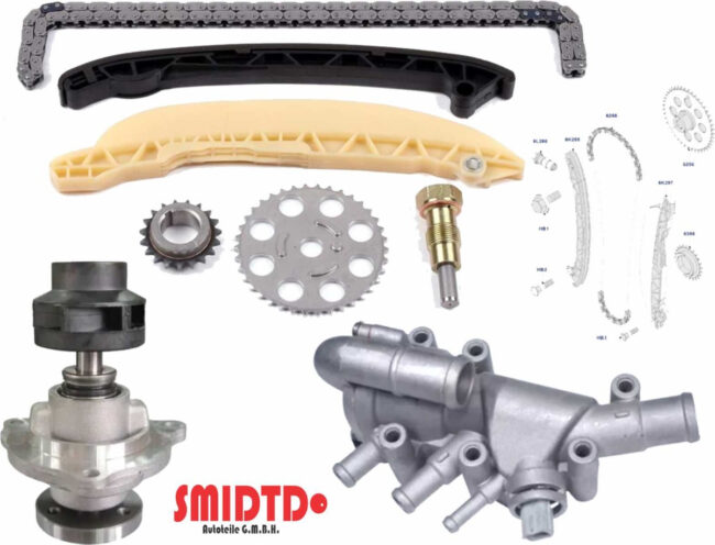 Kit De Distribucion Bomba Y Brida Agua Ford Fiesta 1.6 02-09