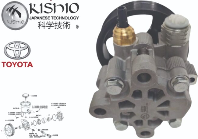 Bomba Direccion Hidrau Toyota Tacoma 05-15 C/sensor S/deposi - Image 3