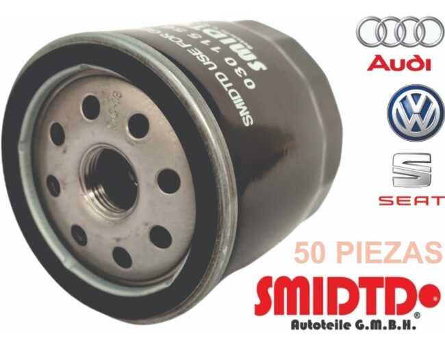 Filtro Aceite Vw Gol 09-15 Polo Lupo 05-09 Seat 50 Piezas - Image 6