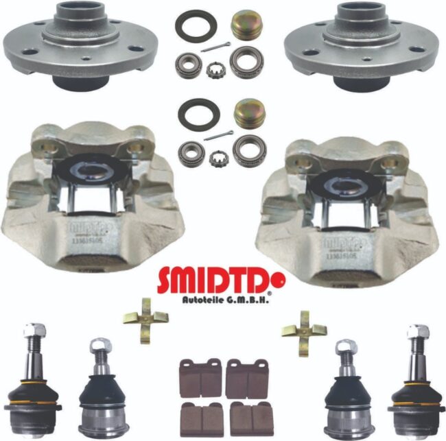 Kit Mazas Baleros Rotulas Calipers Vw Sedan 1.6l 93-04 Vocho