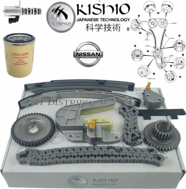 Kit Distribucion Valvula Vvt Filtro Nissan Altima 2.5l 02-06 - Image 6