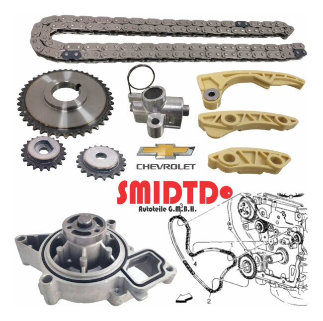 Kit Distribucion Completo Y Bomba Agua Buick Regal 2.4 11-13 - Image 5