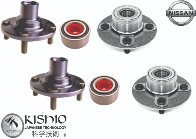 2 Mazas Traseras 2 Delanteras Balerosl Nissan Tsubame 92-10