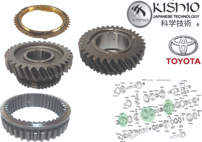 Sicronizador Engranes 1a 2a Bronce 1a Toyota Hiace 2.7 06-18 - Image 3