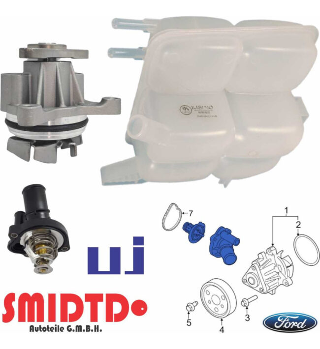 Bomba Agua Atsugui Deposito Termostato Ford Focus 2.3l 03-07 - Image 3