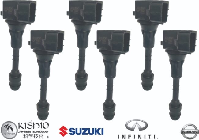 6 Bobinas Tipo Lapiz Nissan Frontier V6 4.0l 05-13 Kishio - Image 3