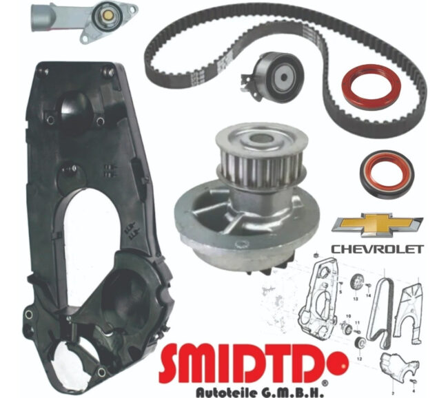Kit Distribucion Bomba Agua Termostato Tapas Chevy 1.6 94-12 - Image 2
