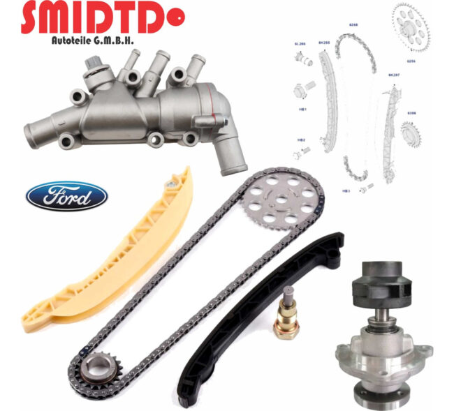 Kit Distribucion Bomba Y Brida Agua Ford Courier 1.6 99-05 - Image 4