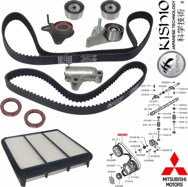 Kit Distribucion Filtro Mitsubishi L200 2.5l Diesel 08-19 - Image 3