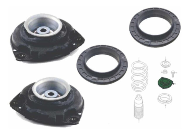 2 Base De Amortiguador Delante C/balero Renault Koleos 08-16 - Image 3