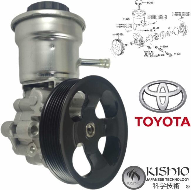 Bomba De Direccion Hidraulica Completa Toyota Tacoma 05-15 - Image 3