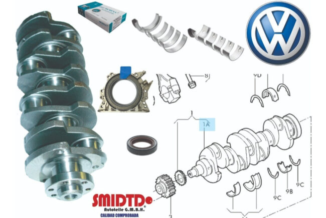 1 Cig?e?al Std Y Metales Centro 2 Retenes Vw Polo 1.6l 04-14 - Image 3