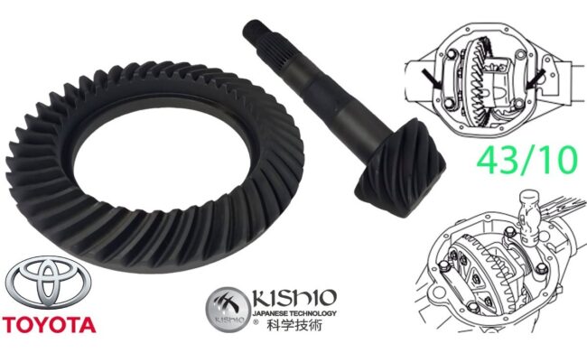 Corona Y Pi?on Nuevos Toyota Hiace 2.7l 06-14 43/10 Kishio - Image 2