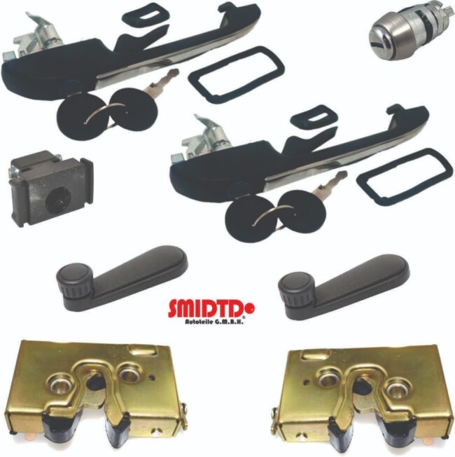 Kit Manijas Exteriores Y Elevador Chapas Caribe 77-80 2 Ptas