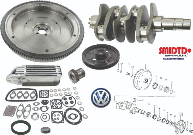 Cigue?al, Volante, Polea, Radiador Juntas Vw Sedan 1.6 74-92