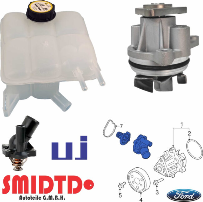 Bomba Agua Atsugui Deposito Termostato Ford Focus 2.3l 03-07 - Image 6