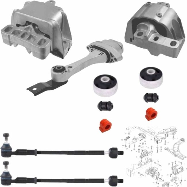 Soportes Motor Transmison Std Varillas Vw Golf A4 99-08 1.8l - Image 4