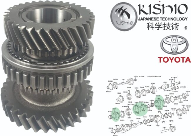 Sicronizador Engranes 1a 2a Bronce 1a Toyota Hiace 2.7 06-18