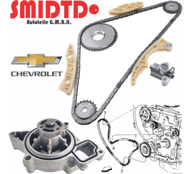Kit Distribucion Completo Y Bomba Agua Buick Regal 2.4 11-13 - Image 7