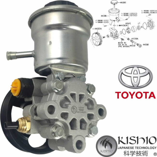Bomba De Direccion Hidraulica Completa Toyota Tacoma 05-15 - Image 4