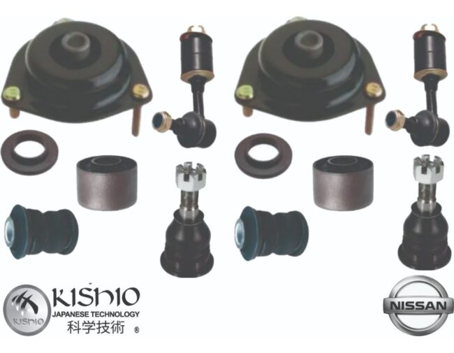 Kit Bases Bujes Estabilizad Rotulas Nissan Sentra B15 00-06