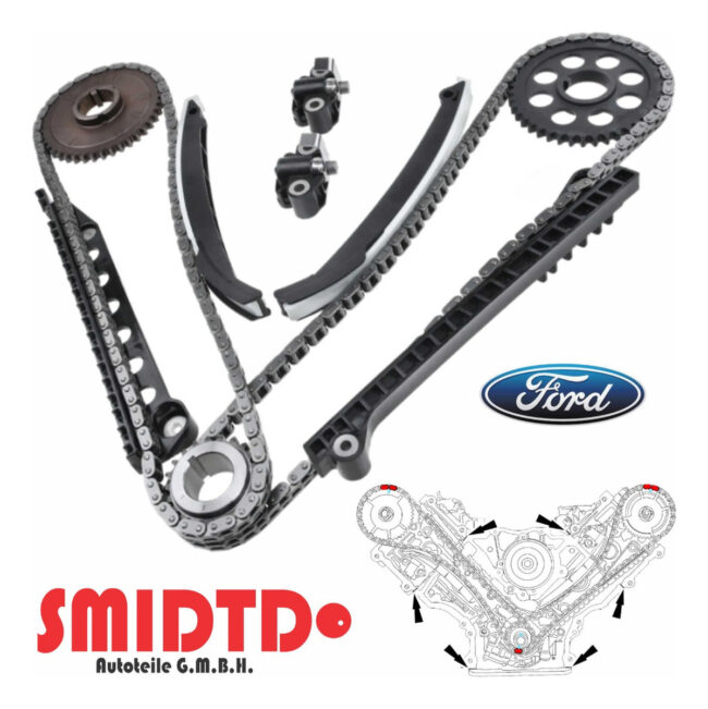 Kit De Distribucion 11 Piezas Ford E-150 2003-2008 V8 5.4l - Image 4