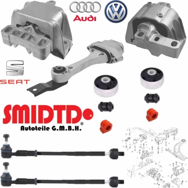 Soportes Motor Transmison Std Varillas Vw Golf A4 99-08 1.8l - Image 3