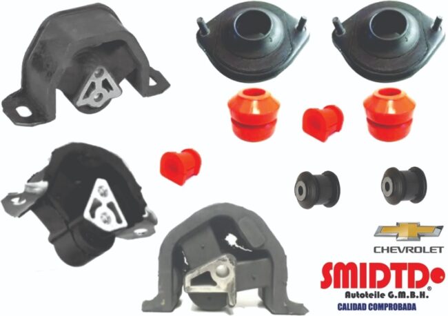 Soportes Motor Y Caja Bujes Gomas Bases Gmc Chevy 1.4 94-03