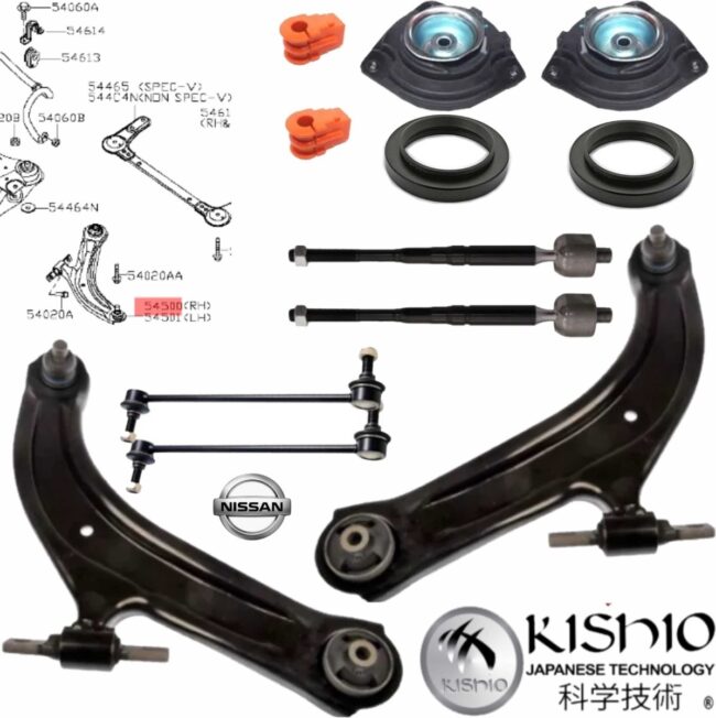 Kit Horquillas Bases Bieletas Gomas Nissan Sentra 2.0 07-12 - Image 3