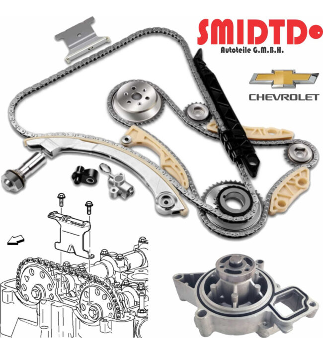 Kit Distribucion Completo Y Bomba Agua Buick Regal 2.4 11-13 - Image 3