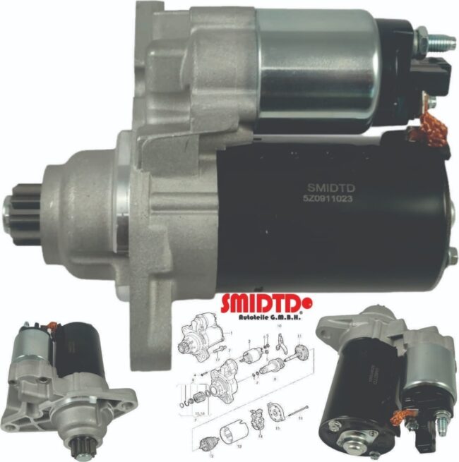 Marcha De Arranque De Motor Vw Gol 1.6l 2009-2020 Nueva