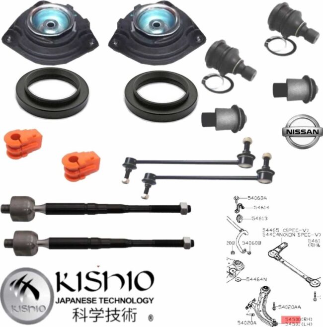 Kit Bases Baleros Bieletas Rotulas Nissan Sentra 2.0 07-12 - Image 3