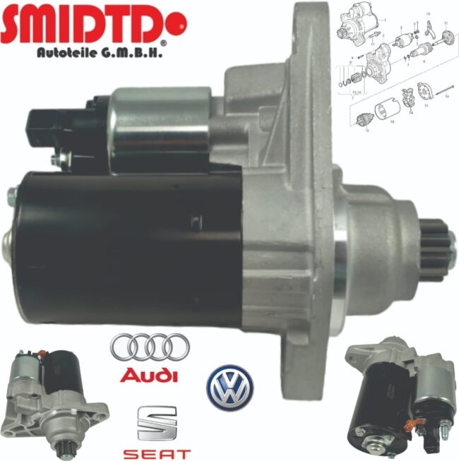 Marcha De Arranque De Motor Vw Gol 1.6l 2009-2020 Nueva - Image 6