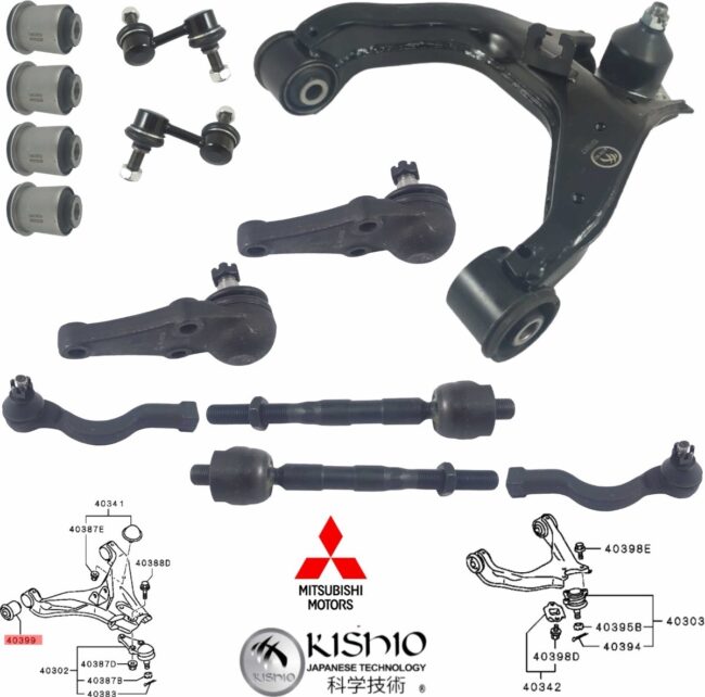 Kit Rotulas Bieletas Estabiliz Horquil Mitsubishi L200 08-14 - Image 4