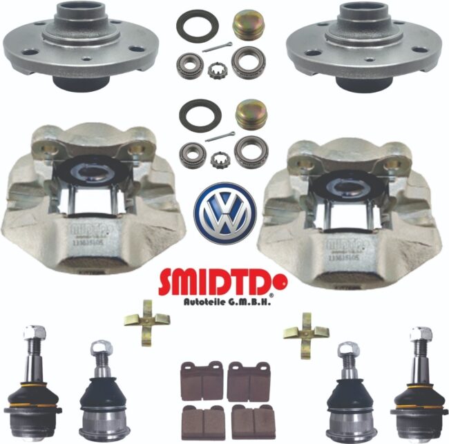 Kit Mazas Baleros Rotulas Calipers Vw Sedan 1.6l 93-04 Vocho - Image 3
