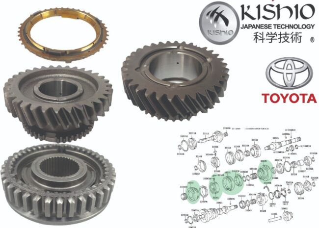 Engrane Sicronizador 1a 2a, Bronce 1a Toyota Hiace 2.7 06-18 - Image 6