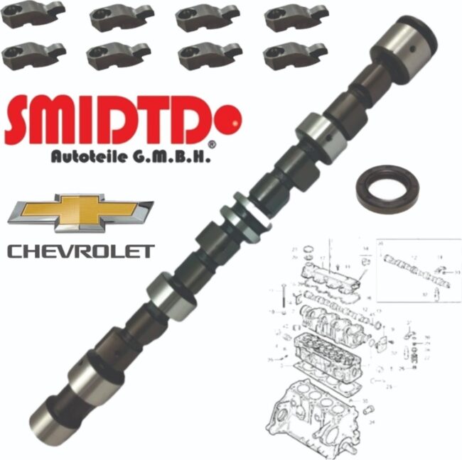 Arbol De Levas 1 Reten 8 Balancines Chevy Monza 1.6l 96-12 - Image 3
