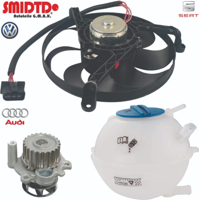 Motoventilador Auxiliar Base Y Deposito Vw Golf A4 1.8 99-07 - Image 4