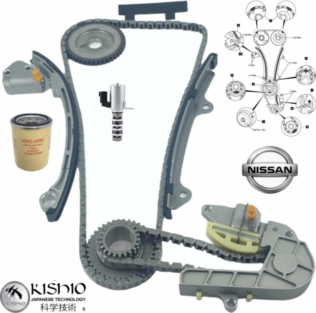 Kit Distribucion Valvula Vvt Filtro Nissan Altima 2.5l 02-06 - Image 3