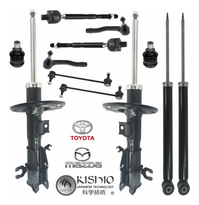 Kit Amortiguadores Rotulas Bieleta Termin Mazda 2 16-20 1.5l - Image 2