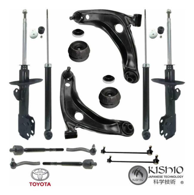 Kit Amortiguadores Horquilla Bases Aplica Yaris 06-18 Japon - Image 3